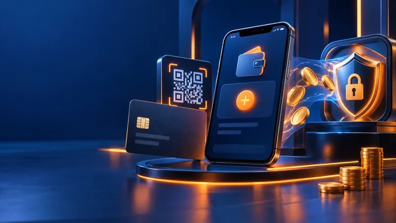 Kart, QR ve dijital cüzdanla güvenli ilk para yatırma işlemi